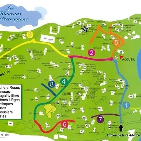 Occhiatana, Santa Giulia Villa