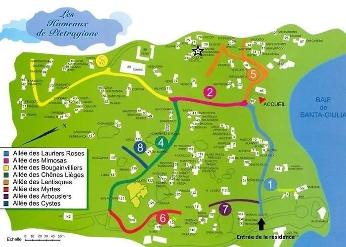 Occhiatana, Santa Giulia Βίλα